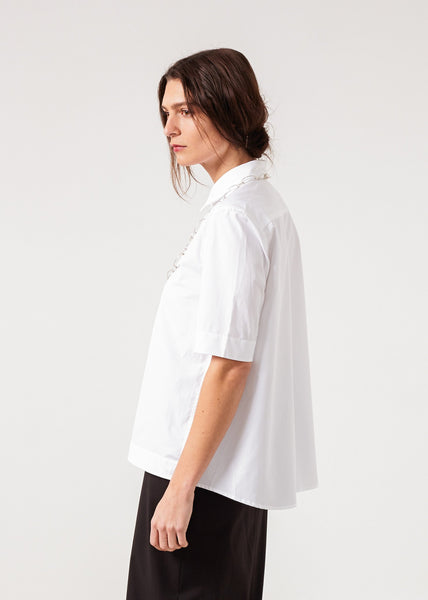 Proj Fabrik - Lara Shirt in White image thumbnail