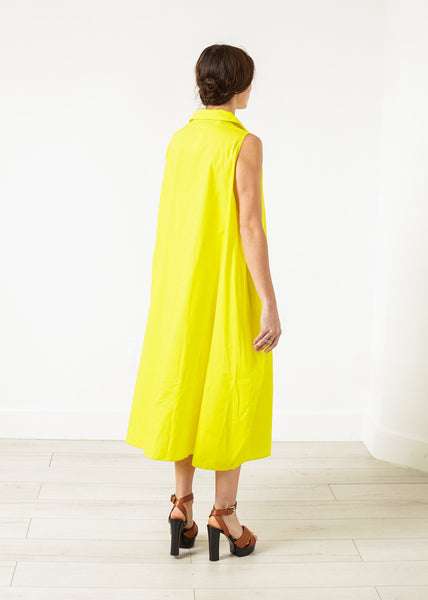 Proj Fabrik - Balloon Cotton Dress in Yellow image thumbnail