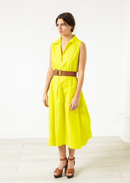 Proj Fabrik - Balloon Cotton Dress in Yellow image thumbnail