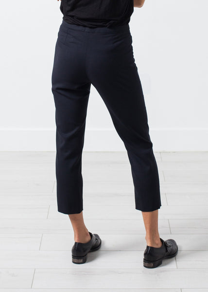 Proj Fabrik - Wool Cropped Pant in Navy image thumbnail