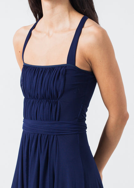 Proj Fabrik - Ruched Party Dress in Navy image thumbnail