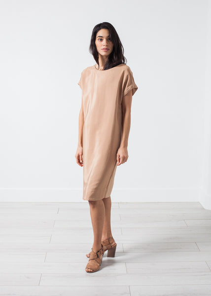 Proj Fabrik - Philomene Dress in Camel image thumbnail