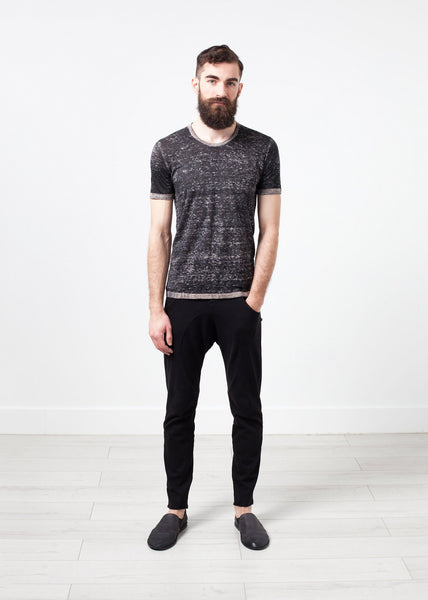 Proj Fabrik - Linen T-shirt in Rope image thumbnail