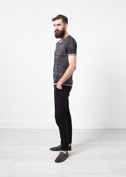 Proj Fabrik - Linen T-shirt in Rope image thumbnail