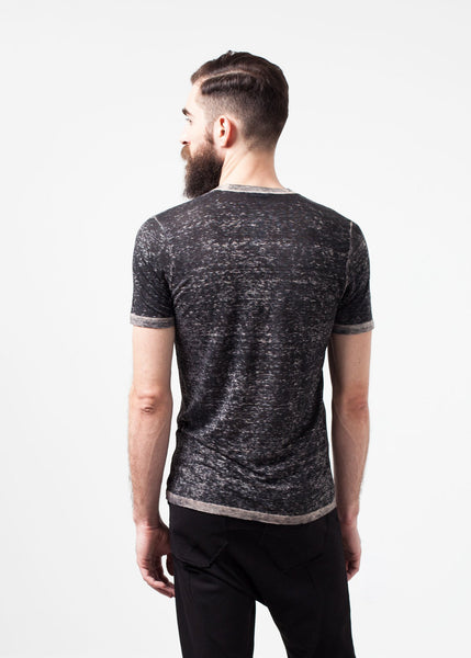 Proj Fabrik - Linen T-shirt in Rope image thumbnail