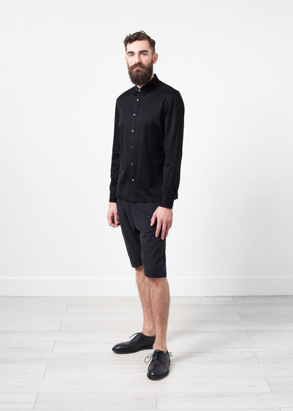 Proj Fabrik - Scotland Button-Up in Black image thumbnail