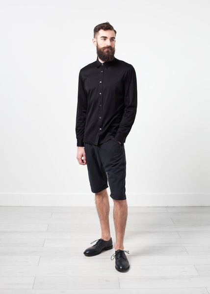 Proj Fabrik - Scotland Button-Up in Black image thumbnail