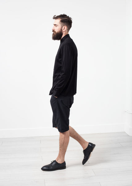 Proj Fabrik - Scotland Button-Up in Black image thumbnail