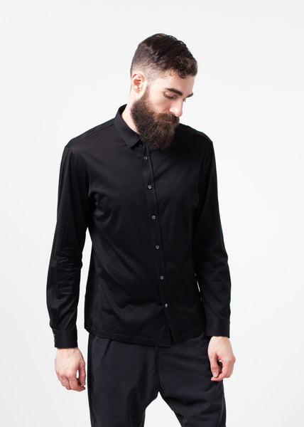Proj Fabrik - Scotland Button-Up in Black image thumbnail