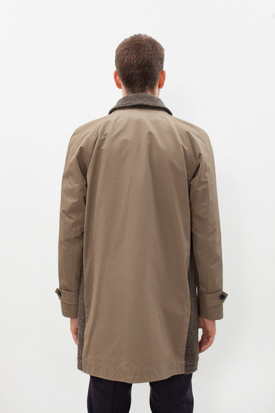 Proj Fabrik - Raglan Maniche Coat in Olive image thumbnail