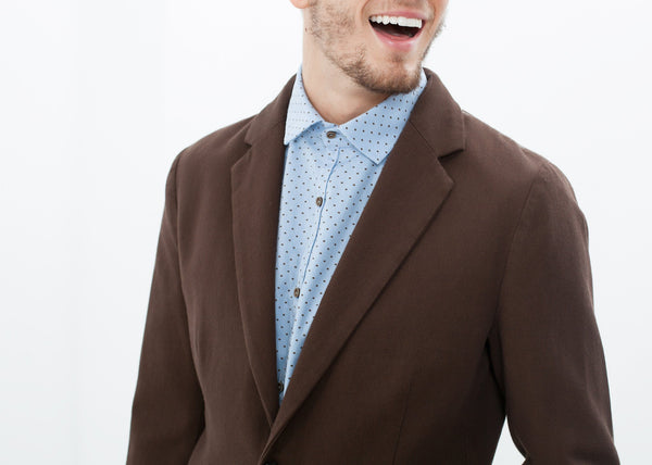 Proj Fabrik - Sport Jacket in Brown image thumbnail