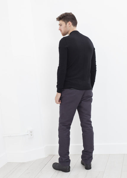 Proj Fabrik - Merino Knit Turtleneck in Black image thumbnail
