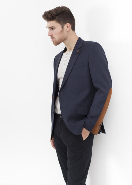 Proj Fabrik - Swift Low Blazer in Navy image thumbnail