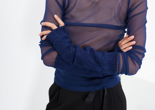 Proj Fabrik - Pikki Mittens in Blue image thumbnail