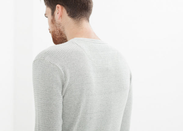 Proj Fabrik - Waffle Knit Long Sleeve Tee image thumbnail