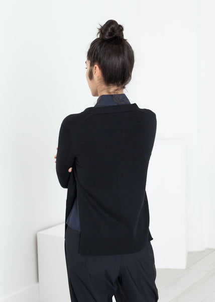 Proj Fabrik - Square Cardigan in Black image thumbnail