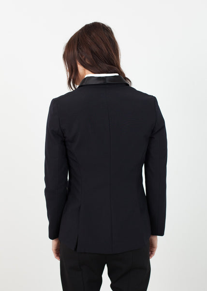 Proj Fabrik - Shawl Collar Blazer in Black image thumbnail