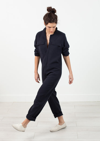 Proj Fabrik - Worker Jumpsuit in Navy image thumbnail