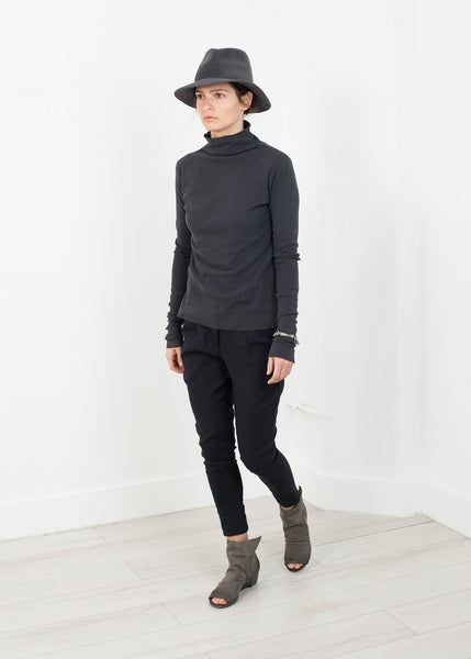 Proj Fabrik - Cotton Long Tee in Ink image thumbnail