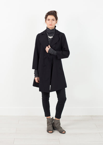 Proj Fabrik - Day Coat in Navy image thumbnail