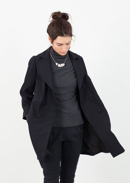 Proj Fabrik - Day Coat in Navy image thumbnail