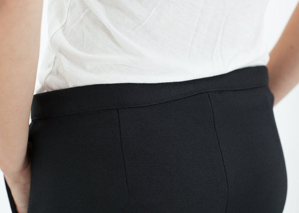 Proj Fabrik - Side Zip Slim Pant in Black image thumbnail