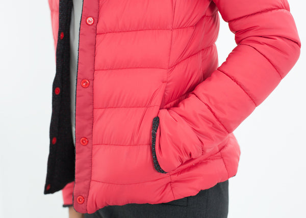 Proj Fabrik - Camelia Reversible Jacket in Black/Red image thumbnail