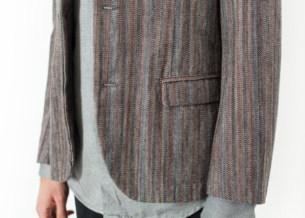 Proj Fabrik - Watercolor Sport Jacket in Brown/Blue image thumbnail