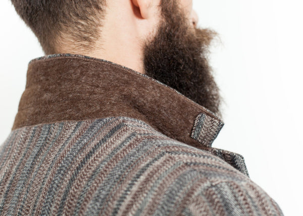 Proj Fabrik - Watercolor Sport Jacket in Brown/Blue image thumbnail