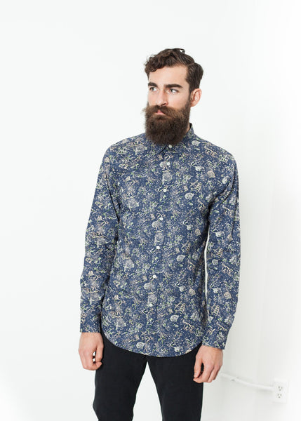 Proj Fabrik - Camicia Slim Shirt in Celestial image thumbnail