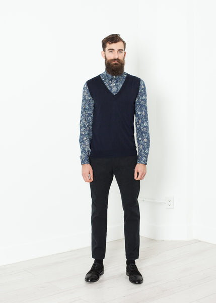 Proj Fabrik - Camicia Slim Shirt in Celestial image thumbnail