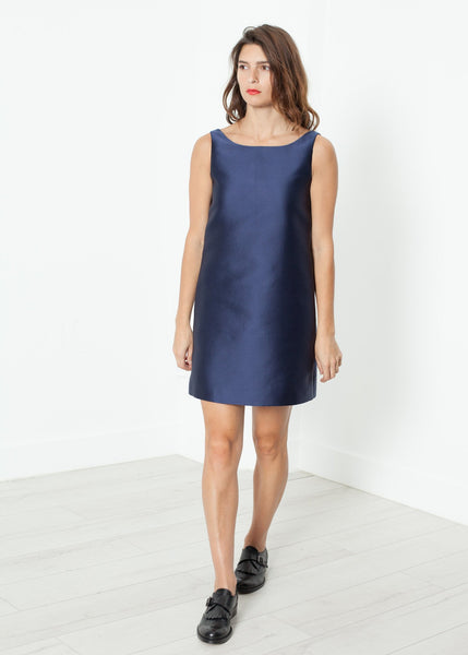 Proj Fabrik - A-Line Mini Dress in Blue image thumbnail