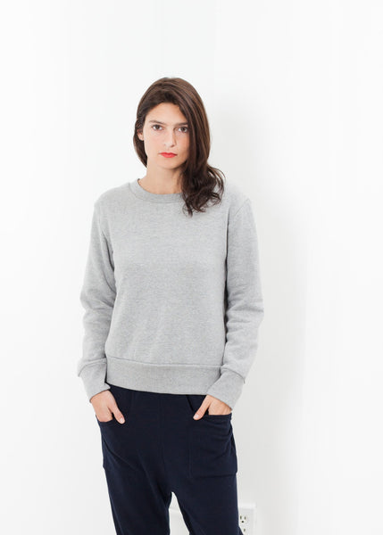 Proj Fabrik - Loopwheeler Sweatshirt in Grey image thumbnail