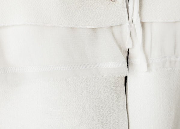 Proj Fabrik - Layered Contrast Dress in Cream/Black image thumbnail