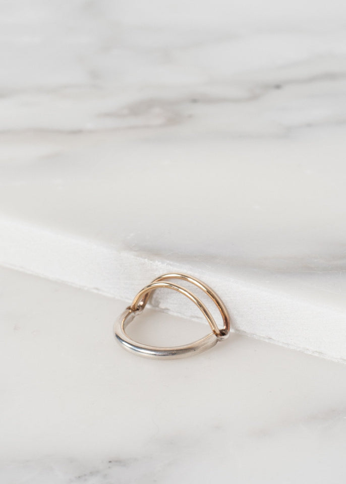 Ring 76 in Gold Multi
