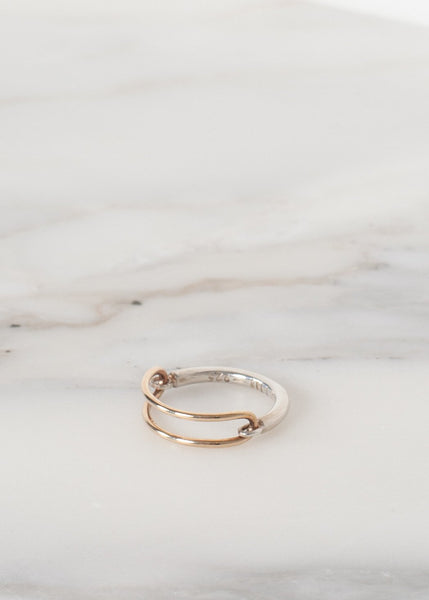 Proj Fabrik - Ring 76 in Gold Multi image thumbnail