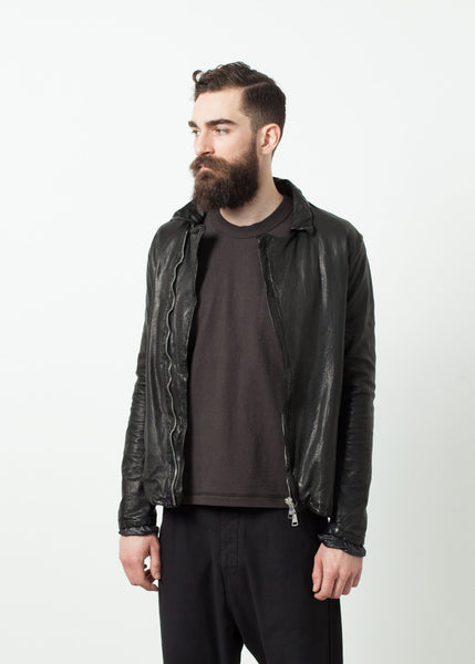 Proj Fabrik - Distressed Motorcycle Jacket image thumbnail