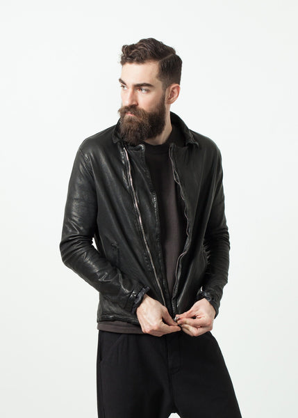 Proj Fabrik - Distressed Motorcycle Jacket image thumbnail