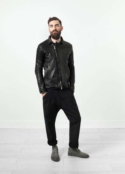 Proj Fabrik - Distressed Motorcycle Jacket image thumbnail