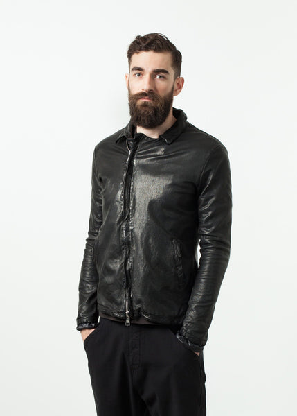 Proj Fabrik - Distressed Motorcycle Jacket image thumbnail