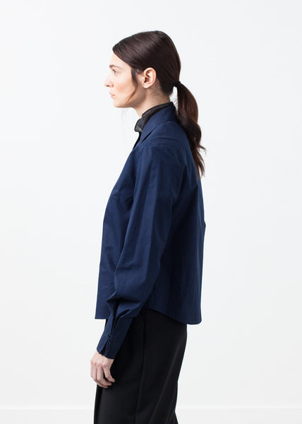 Proj Fabrik - Sheer Silk Collar Button Up image thumbnail