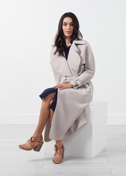 Proj Fabrik - Orietta Coat in Tan image thumbnail