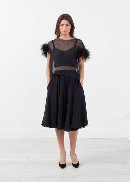 Proj Fabrik - Organza Feather Top image thumbnail