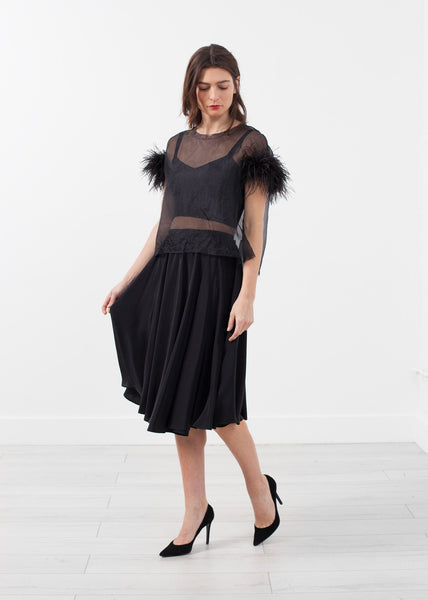 Proj Fabrik - Organza Feather Top image thumbnail