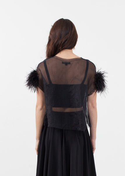 Proj Fabrik - Organza Feather Top image thumbnail