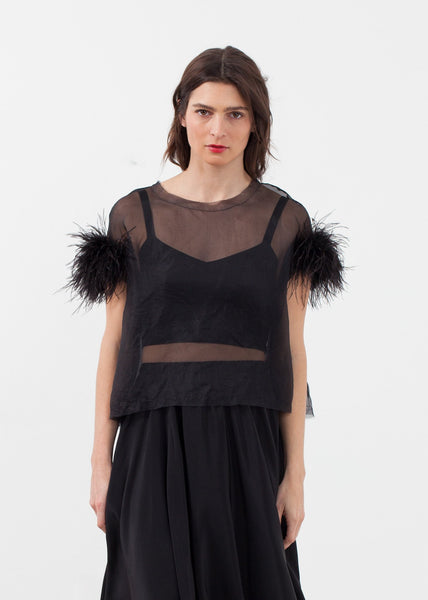 Proj Fabrik - Organza Feather Top image thumbnail