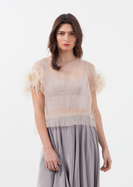 Proj Fabrik - Organza Feather Top image thumbnail