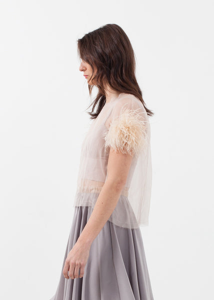 Proj Fabrik - Organza Feather Top image thumbnail