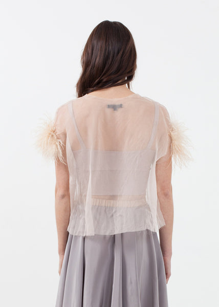 Proj Fabrik - Organza Feather Top image thumbnail