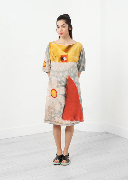 Proj Fabrik - 3/4 Sleeve Kimono Dress image thumbnail